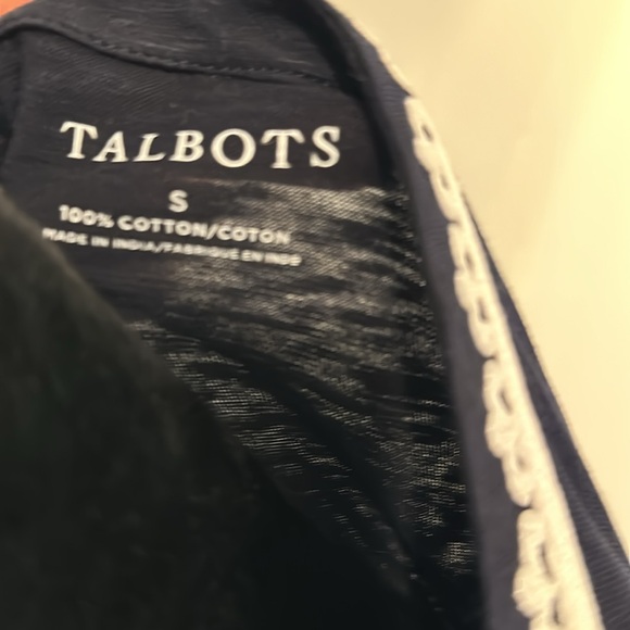 Talbots navy tunic - Picture 3 of 3